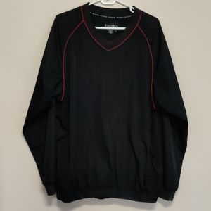 Footjoy pullover windbreaker jacket